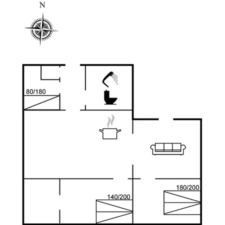 別荘 Arnke - 125m From The Sea By Interhome *